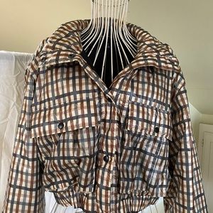 Zara puffy crop jacket